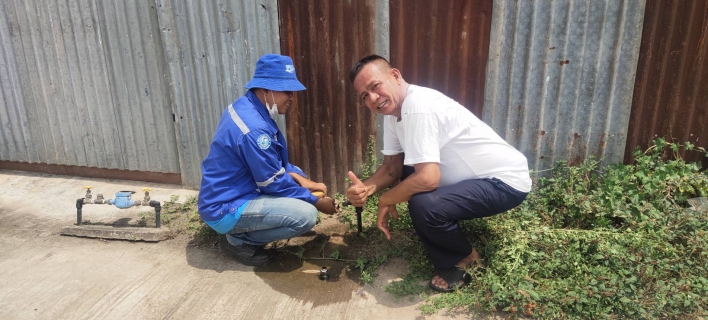 ไฟล์แนบ สร้างรอยยิ้มให้ลูกค้า แบบถึงบ้าน กับบริการทันใจ กปภ.สาขากำแพงเพชร