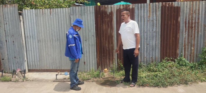 ไฟล์แนบ สร้างรอยยิ้มให้ลูกค้า แบบถึงบ้าน กับบริการทันใจ กปภ.สาขากำแพงเพชร