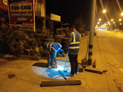 ไฟล์แนบ การประปาส่วนภูมิภาคสาขาคลองท่อม ลงพื้นที่สำรวจหาท่อแตกรั่ว บริเวณพื้นที่ตำบลคลองพน อำเภอคลองท่อม จังหวัดกระบี่