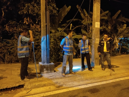 ไฟล์แนบ การประปาส่วนภูมิภาคสาขาคลองท่อม ลงพื้นที่สำรวจหาท่อแตกรั่ว บริเวณพื้นที่ตำบลคลองพน อำเภอคลองท่อม จังหวัดกระบี่