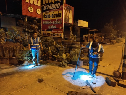 ไฟล์แนบ การประปาส่วนภูมิภาคสาขาคลองท่อม ลงพื้นที่สำรวจหาท่อแตกรั่ว บริเวณพื้นที่ตำบลคลองพน อำเภอคลองท่อม จังหวัดกระบี่