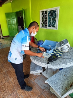 ไฟล์แนบ กปภ.สาขาปากพนัง ลงพื้นที่ตรวจสอบคุณภาพน้ำ สร้างความเชื่อมั่นกระบวนการผลิตน้ำประปา ตามโครงการผู้ใช้น้ำมั่นใจ กปภ.เช็ค ชัวร์     