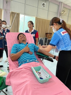 ไฟล์แนบ กปภ.สาขาท่าตะโก สนับสนุนน้ำดื่ม และร่วมกิจกรรมบริจาคโลหิต