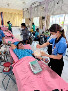 ไฟล์แนบ กปภ.สาขาท่าตะโก สนับสนุนน้ำดื่ม และร่วมกิจกรรมบริจาคโลหิต