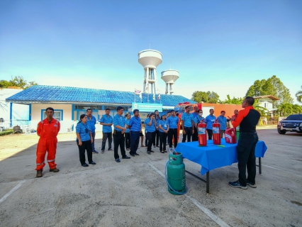 ไฟล์แนบ กปภ.สาขากาญจนดิษฐ์ จัดโครงการฝึกอบรมซ้อมดับเพลิงและอพยพหนีไฟ ประจำปี 2566