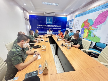 ไฟล์แนบ การประปาส่วนภูมิภาคสาขาชุมพร ประชุมร่วมกับมณฑลทหารบกที่ 44 เพื่อหาแนวทางแก้ไขปัญหาน้ำไหลอ่อน