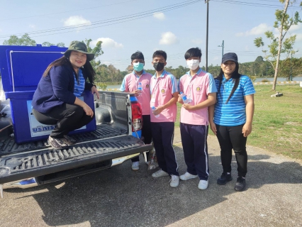 ไฟล์แนบ การประปาส่วนภูมิภาคสาขาชุมพรร่วมกิจกรรมจิตอาสา บริเวณพื้นที่ในโครงการพระราชดำริหนองใหญ่ ตำบลบางลึก อำเภอเมือง จังหวัดชุมพร พร้อมสนับสนุนน้ำดื่มบรรจุขวดตราสัญลักษณ์ กปภ.เพื่อใช้ในกิจกรรม