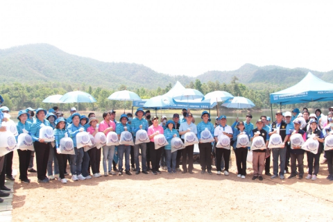 ไฟล์แนบ กปภ. ฉลอง 100 ปี สมเด็จพระเจ้าพี่นางเธอฯ รวมพลังฟื้นฟูแหล่งน้ำ สร้างฝาย บ้านป่าสักงาม