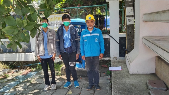 ไฟล์แนบ กปภ.สาขาภูเก็ต ร่วมกับบริษัท เอเชีย อินฟราสตรักเชอร์ แมเนจเม้นท์ (ประเทศไทย) จำกัด ลงพื้นที่ทำ step test ค้นหาท่อแตกท่อรั่วบริเวณพื้นที่ DMA 03