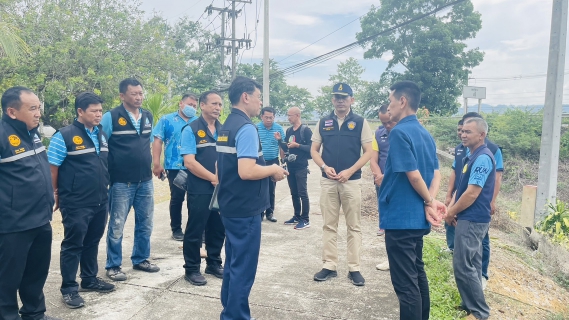 ไฟล์แนบ การประปาส่วนภูมิภาคสาขาชุมพร และจังหวัดชุมพร ลงพื้นที่ ตรวจเยี่ยมสถานการณ์ภัยแล้งในพื้นที่จังหวัดชุมพร