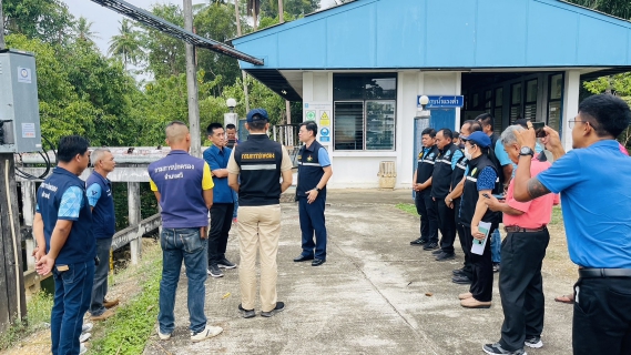 ไฟล์แนบ การประปาส่วนภูมิภาคสาขาชุมพร และจังหวัดชุมพร ลงพื้นที่ ตรวจเยี่ยมสถานการณ์ภัยแล้งในพื้นที่จังหวัดชุมพร