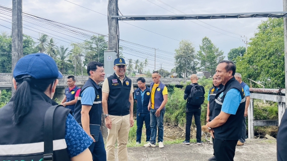 ไฟล์แนบ การประปาส่วนภูมิภาคสาขาชุมพร และจังหวัดชุมพร ลงพื้นที่ ตรวจเยี่ยมสถานการณ์ภัยแล้งในพื้นที่จังหวัดชุมพร