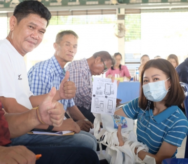 ไฟล์แนบ กปภ.สาขาขอนแก่น (พ) ร่วมกิจกรรมโครงการสร้างความเข้มแข็งให้กับชุมชน กับเทศบาลตำบลบ้านเป็ด และประชาสัมพันธ์เเนะนำการทำธุรกรรมของกปภ. ทางช่องทางออนไลน์