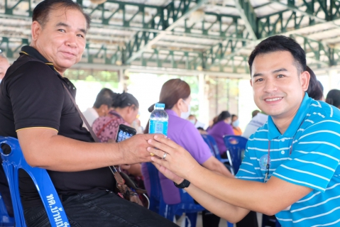 ไฟล์แนบ กปภ.สาขาขอนแก่น (พ) ร่วมกิจกรรมโครงการสร้างความเข้มแข็งให้กับชุมชน กับเทศบาลตำบลบ้านเป็ด และประชาสัมพันธ์เเนะนำการทำธุรกรรมของกปภ. ทางช่องทางออนไลน์