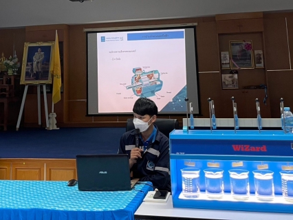 ไฟล์แนบ กปภ.สาขาระยอง ร่วมกับ งานควบคุมคุณภาพน้ำ ๒ กปภ.ข.๑ ให้ความรู้การจัดการน้ำเพื่อการบริโภค แก่ ทต.น้ำคอก