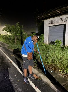 ไฟล์แนบ การประปาส่วนภูมิภาคสาขาจันดี ร่วมกับกปภ.ข.4 ลงพื้นที่ดำเนินการทำ Step Test ออกเดินสำรวจหาท่อแตกรั่ว