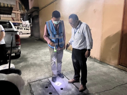 ไฟล์แนบ กปภ.สาขาสมุทรสงคราม ลงพื้นที่ทำ STEP TEST สำรวจท่อแตกรั่ว เร่งซ่อมท่อ ลดน้ำสูญเสีย เพิ่มน้ำจำหน่าย ลดข้อร้องเรียน