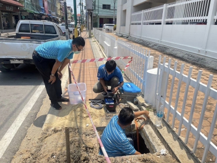 ไฟล์แนบ กปภ.สาขาสมุทรสงคราม ลงพื้นที่ทำ STEP TEST สำรวจท่อแตกรั่ว เร่งซ่อมท่อ ลดน้ำสูญเสีย เพิ่มน้ำจำหน่าย ลดข้อร้องเรียน