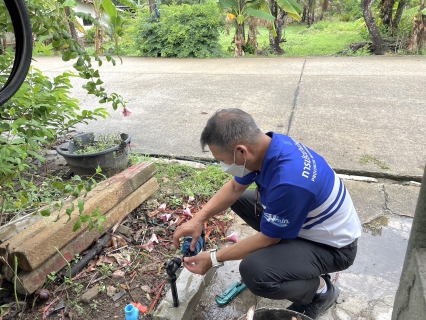 ไฟล์แนบ กปภ.สาขาขลุง ลงพื้นที่ตรวจสอบแก้ไขปัญหาน้ำไหลอ่อน-ไม่ไหล พร้อมติดตั้งอุปกรณ์แอร์วาล์ลในพื้นที่ตำบลบางสระเก้า จังหวัดจันทบุรี
