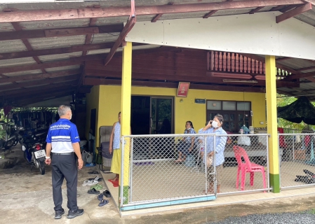 ไฟล์แนบ กปภ.สาขาขลุง ลงพื้นที่ตรวจสอบแก้ไขปัญหาน้ำไหลอ่อน-ไม่ไหล พร้อมติดตั้งอุปกรณ์แอร์วาล์ลในพื้นที่ตำบลบางสระเก้า จังหวัดจันทบุรี