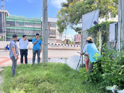 ไฟล์แนบ กปภ.สาขาสมุทรสงคราม ขยายพื้นที่การจ่ายน้ำ ลดการซื้อน้ำเอกชนและตรวจสอบระบบจ่ายน้ำตั้งแต่ต้นทางจนทางปลายทางของสถานีจ่ายน้ำนางตะเคียน