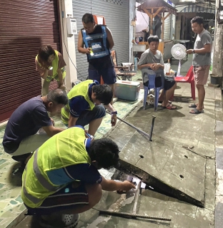 ไฟล์แนบ กปภ.สาขาขลุง ออกสำรวจหาท่อรั่วในพื้นที่ตามแผน DMA01-3 บริเวณ ถ.เทศบาลสาย1 (ซ้าย), ถ.เทศบาลสาย2,3 ต.ขลุง และพื้นที่ตำบลพลิ้ว จ.จันทบุรี