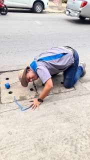 ไฟล์แนบ กปภ.สาขาอ้อมน้อย ลงพื้นที่ทำกิจกรรมลดน้ำสูญเสียเชิงรุก (ALC)