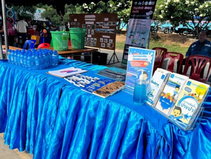 ไฟล์แนบ วันที่ 25  พฤษภาคม  2566 การประปาส่วนภูมิภาคสาขาลำพูน โดยนายพรพจน์ ฑีฆายุ ผู้จัดการ กปภ.สาขาลำพูน มอบหมายให้หัวหน้างานอำนวยการ พร้อมพนักงาน เข้าร่วมกิจกรรม โครงการ บำบัดทุกข์ บำรุงสุข จังหวัดเคลื่อนที่ ประจำเดือน  พฤษภาคม 2566 ณ อำเภอบ้านโฮ่ง  จ.ลำพูน 