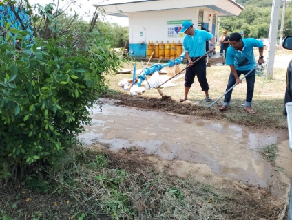 ไฟล์แนบ กปภ.สาขาบ้านบึง จัดกิจกรรม Big Cleaning Day