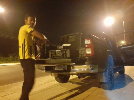 ไฟล์แนบ การประปาส่วนภูมิภาคสาขาอ่าวลึก ลงพื้นที่ทำ Step Test ออกสำรวจค้นหาท่อแตก  รั่ว