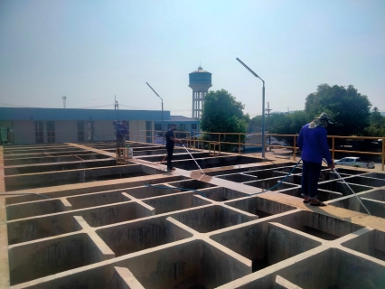 ไฟล์แนบ กปภ.สาขากาญจนบุรี ล้างถังตกตะกอนโรงกรองน้ำ ประจำเดือน พฤษภาคม 2566 