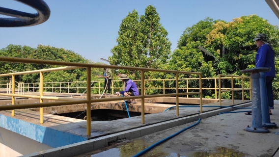 ไฟล์แนบ กปภ.สาขากาญจนบุรี ล้างถังตกตะกอนโรงกรองน้ำ ประจำเดือน พฤษภาคม 2566 