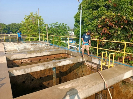 ไฟล์แนบ กปภ.สาขากาญจนบุรี ล้างถังตกตะกอนโรงกรองน้ำ ประจำเดือน พฤษภาคม 2566 