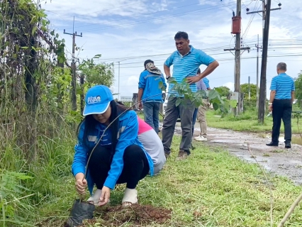 ไฟล์แนบ กปภ.สาขาขลุง จัดกิจกรรมปลูกป่าเพื่อแผ่นดินเทิดพระเกียรติพระบาทสมเด็จพระบรมชนกาธิเบศรมหาภูมิพล อดุลยเดชมหาราช บรมนาถบพิตร (Father's Land) ปี 2566 และกิจกรรมวันต้นไม้ประจำปีของชาติ