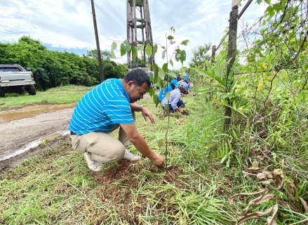 ไฟล์แนบ กปภ.สาขาขลุง จัดกิจกรรมปลูกป่าเพื่อแผ่นดินเทิดพระเกียรติพระบาทสมเด็จพระบรมชนกาธิเบศรมหาภูมิพล อดุลยเดชมหาราช บรมนาถบพิตร (Father's Land) ปี 2566 และกิจกรรมวันต้นไม้ประจำปีของชาติ