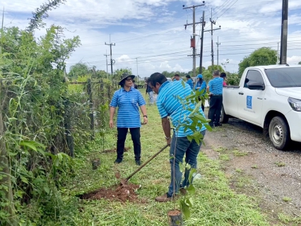 ไฟล์แนบ กปภ.สาขาขลุง จัดกิจกรรมปลูกป่าเพื่อแผ่นดินเทิดพระเกียรติพระบาทสมเด็จพระบรมชนกาธิเบศรมหาภูมิพล อดุลยเดชมหาราช บรมนาถบพิตร (Father's Land) ปี 2566 และกิจกรรมวันต้นไม้ประจำปีของชาติ