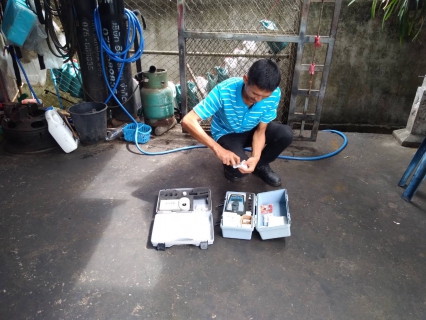 ไฟล์แนบ การประปาส่วนภูมิภาคสาขาคลองท่อมเข้าตรวจสอบคุณภาพน้ำ ณ ตำบลคลองท่อมใต้ อำเภอคลองท่อม จังหวัดกระบี่