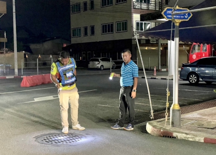 ไฟล์แนบ กปภ.สาขาขลุง ออกสำรวจหาท่อรั่วในพื้นที่ตามแผน DMA01-3 บริเวณ ถ.เทศบาลสาย1 (ซ้าย), ถ.เทศบาลสาย2 บริเวณสายฝั่งขวาถึงหมอทหาร ต.ขลุง อ.ขลุง จ.จันทบุรี