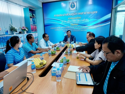 ไฟล์แนบ กปภ.สาขาระนอง ให้การต้อนรับ รองผู้ว่าการปฏิบัติการ 5, ผู้อำนวยการ กปภ.เขต 4 และคณะ ในโอกาสเข้าตรวจเยี่ยมพร้อมรับฟังปัญหา