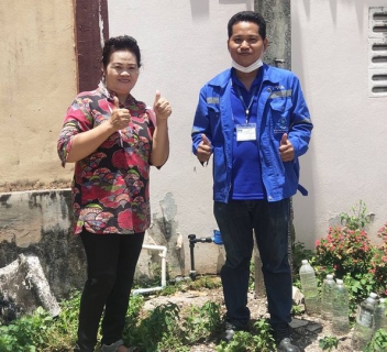 ไฟล์แนบ ปลื้มปริ่ม !! ยกนิ้ว "เยี่ยม " มาเร็วทันใจ แก้ปัญหาจบ ลูกค้ายิ้ม ที่สุดของบริการ กปภ.สาขากำแพงเพชร