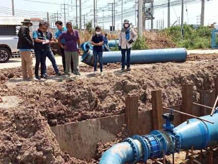 ไฟล์แนบ กปภ.สาขารังสิต(พ) ลงพื้นที่ตรวจสอบความคืบโครงการก่อสร้างปรับปรุงขยายการประปาส่วนภูมิภาคสาขารังสิต อ.ธัญบุรี - ลำลูกกา - คลองหลวง จ.ปทุมธานี ส่วนที่ 3 