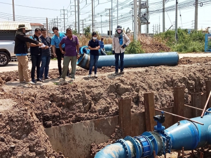 ไฟล์แนบ กปภ.สาขารังสิต(พ) ลงพื้นที่ตรวจสอบความคืบโครงการก่อสร้างปรับปรุงขยายการประปาส่วนภูมิภาคสาขารังสิต อ.ธัญบุรี - ลำลูกกา - คลองหลวง จ.ปทุมธานี ส่วนที่ 3 