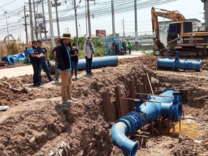 ไฟล์แนบ กปภ.สาขารังสิต(พ) ลงพื้นที่ตรวจสอบความคืบโครงการก่อสร้างปรับปรุงขยายการประปาส่วนภูมิภาคสาขารังสิต อ.ธัญบุรี - ลำลูกกา - คลองหลวง จ.ปทุมธานี ส่วนที่ 3 