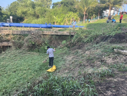 ไฟล์แนบ กปภ.สาขาปราณบุรี ดำเนินโครงการรวมพลังจิตอาสา กปภ.เฉลิมพระเกียรติ ประจำปี 2566 โดยการจัดกิจกรรมอนุรักษ์และฟื้นฟูแหล่งน้ำในพื้นที่ให้บริการ บริเวณ แม่น้ำปราณบุรี แหล่งน้ำดิบ ณ สถานีสูบน้ำแรงต่ำปลายน้ำ อำเภอปราณบุรี จังหวัดประจวบคีรีขันธ์