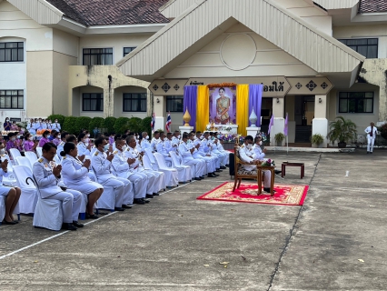 ไฟล์แนบ กปภ.สาขาคลองท่อม เข้าร่วมพิธีทำบุญตักบาตรถวายเป็นพระราชกุศล เนื่องในโอกาสวันเฉลิมพระชนมพรรษาสมเด็จพระนางเจ้าฯ พระบรมราชินี ประจำปีพุทธศักราช 2566