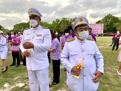 ไฟล์แนบ กปภ.สาขาระยอง ร่วมพิธีถวายเครื่องราชสักการะและวางพานพุ่ม และพิธีจุดเทียนถวายพระพรชัยมงคล เฉลิมพระเกียรติสมเด็จพระนางเจ้าฯ พระบรมราชินี เนื่องในโอกาสวันเฉลิมพระชนมพรรษา ๓ มิถุนายน ๒๕๖๖