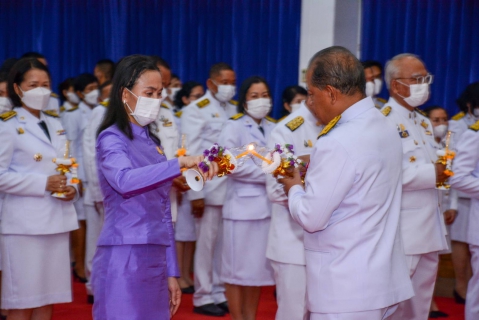 ไฟล์แนบ กปภ.สาขารังสิต(พ) เข้าร่วมพิธีถวายเครื่องราชสักการะและวางพานพุ่ม และพิธีจุดเทียนถวายพระพรชัยมงคล สมเด็จพระนางเจ้าฯ พระบรมราชินี เนื่องในโอกาสวันเฉลิมพระชนมพรรษา 3 มิถุนายน 2566