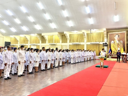 ไฟล์แนบ กปภ.สาขาคลองท่อมเข้าร่วมพิธีถวายเครื่องราชสักการะและวางพานพุ่ม และพิธีจุดเทียนถวายพระพรชัยมงคล เนื่องในโอกาสวันเฉลิมพระชนมพรรษาสมเด็จพระนางเจ้าฯ พระบรมราชินี ประจำปีพุทธศักราช 2566 