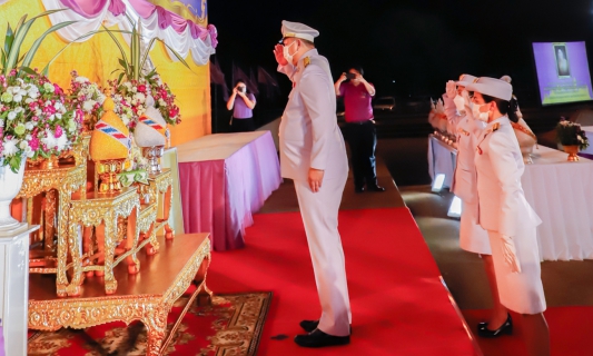 ไฟล์แนบ กปภ.สาขากำแพงเพชร ร่วมพิธีถวายเครื่องราชสักการะ วางพานพุ่ม จุดเทียนถวายพระพรชัยมงคล สมเด็จพระนางเจ้าฯ พระบรมราชินี เนื่องในโอกาสวันเฉลิมพระชนมพรรษา 3 มิถุนายน 2566