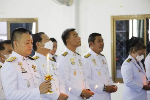 ไฟล์แนบ การประปาส่วนภูมิภาคสาขาอ่าวลึก ร่วมพิธีถวายเครื่องราชสักการะและวางพานพุ่ม และพิธีถวายพระพรชัยมงคล กิจกรรมเฉลิมพระเกียรติสมเด็จพระนางเจ้าฯ พระบรมราชินี เนื่องในโอกาสวันเฉลิมพระชนมพรรษา 3 มิถุนายน 2566